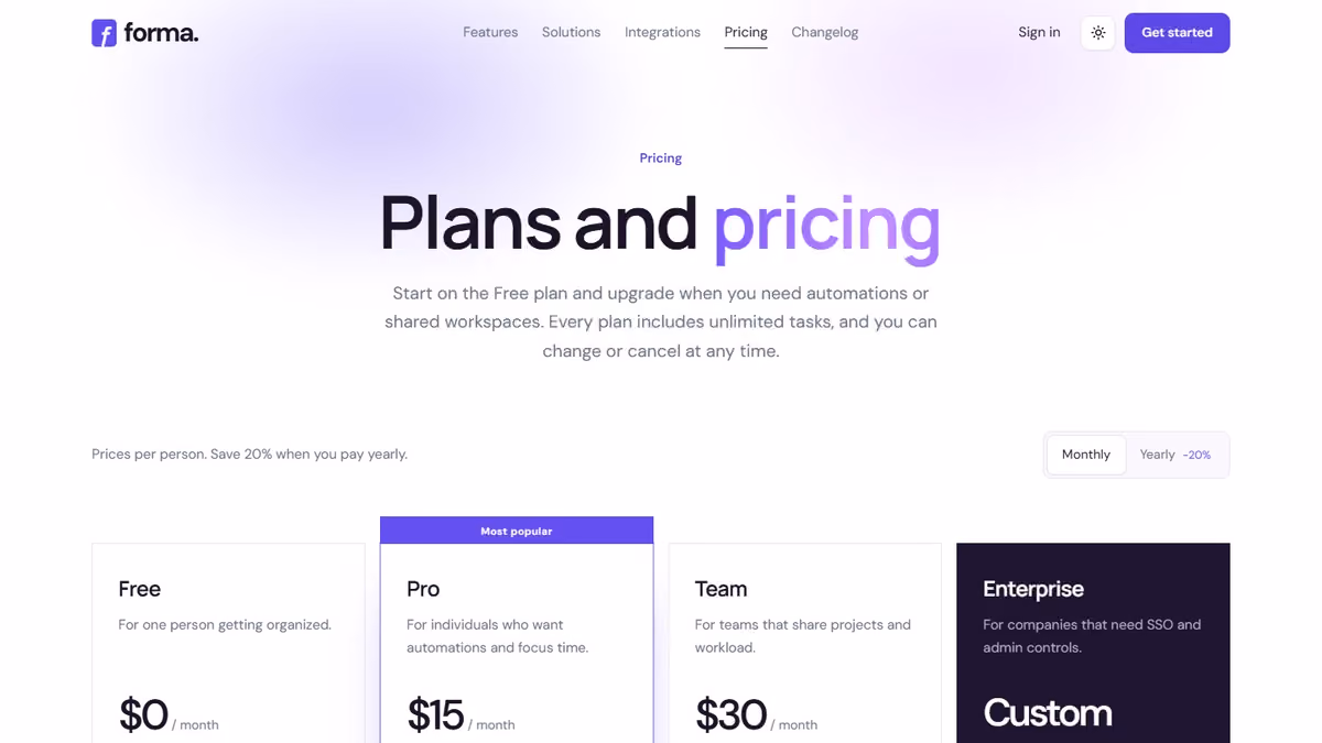 Pricing