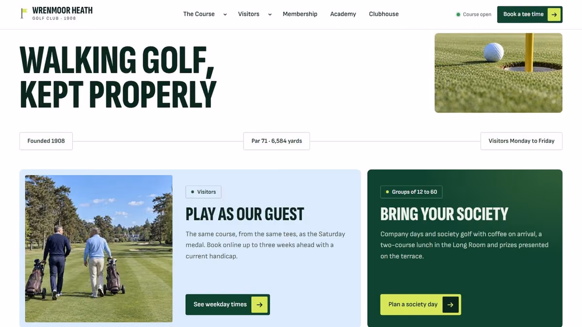 The club at a glance