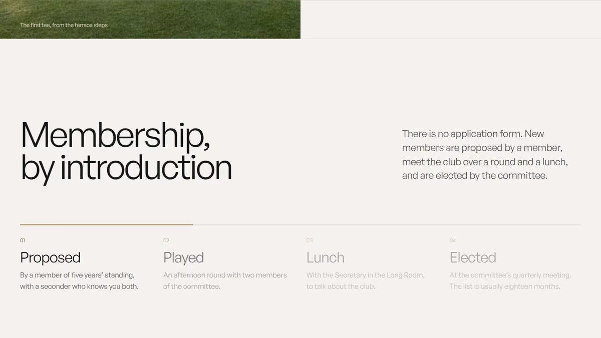 Membership by introduction