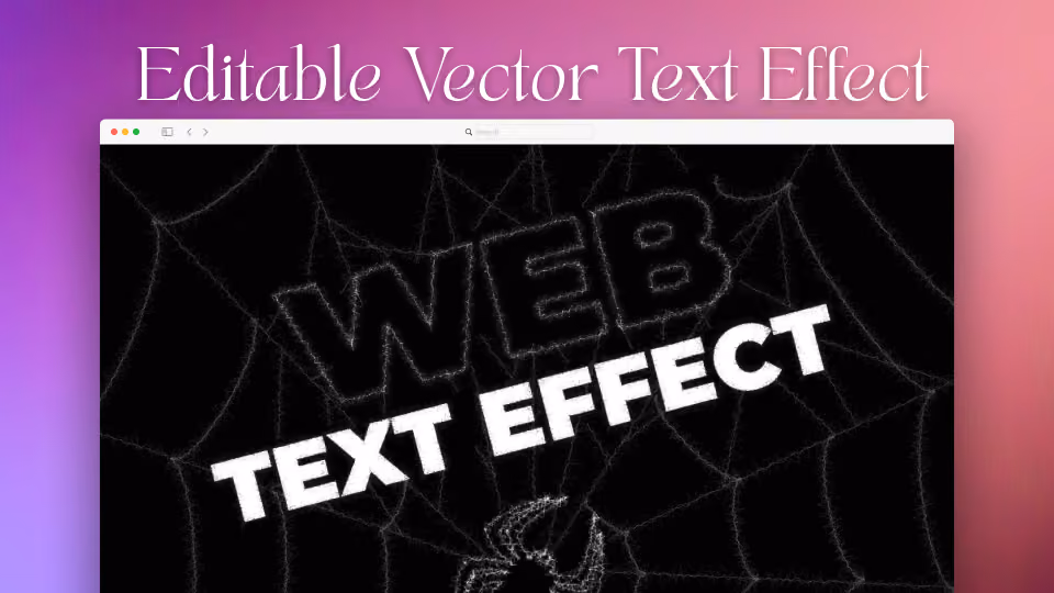 How to Create an Editable Vector Text Effect in Adobe Illustrator